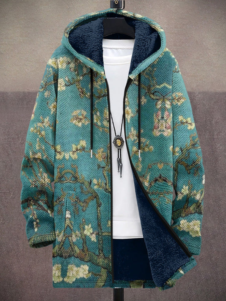 Celine™ | Luxury Art-Inspired Hooded Jacket