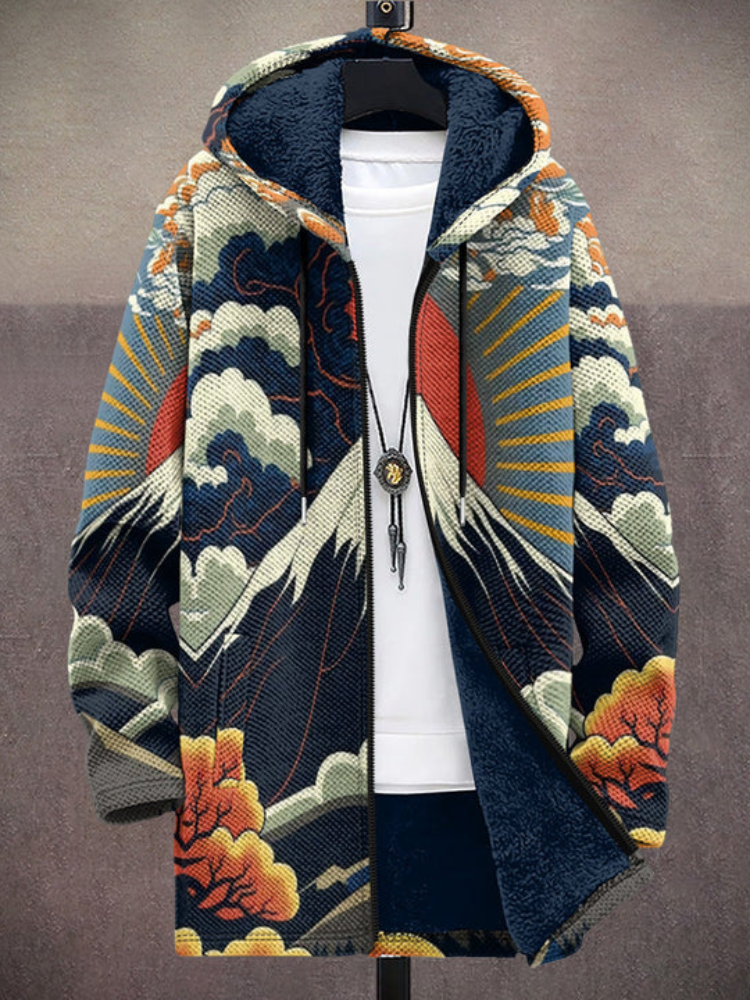Kalina™ | Luxury Art-Inspired Hooded Jacket