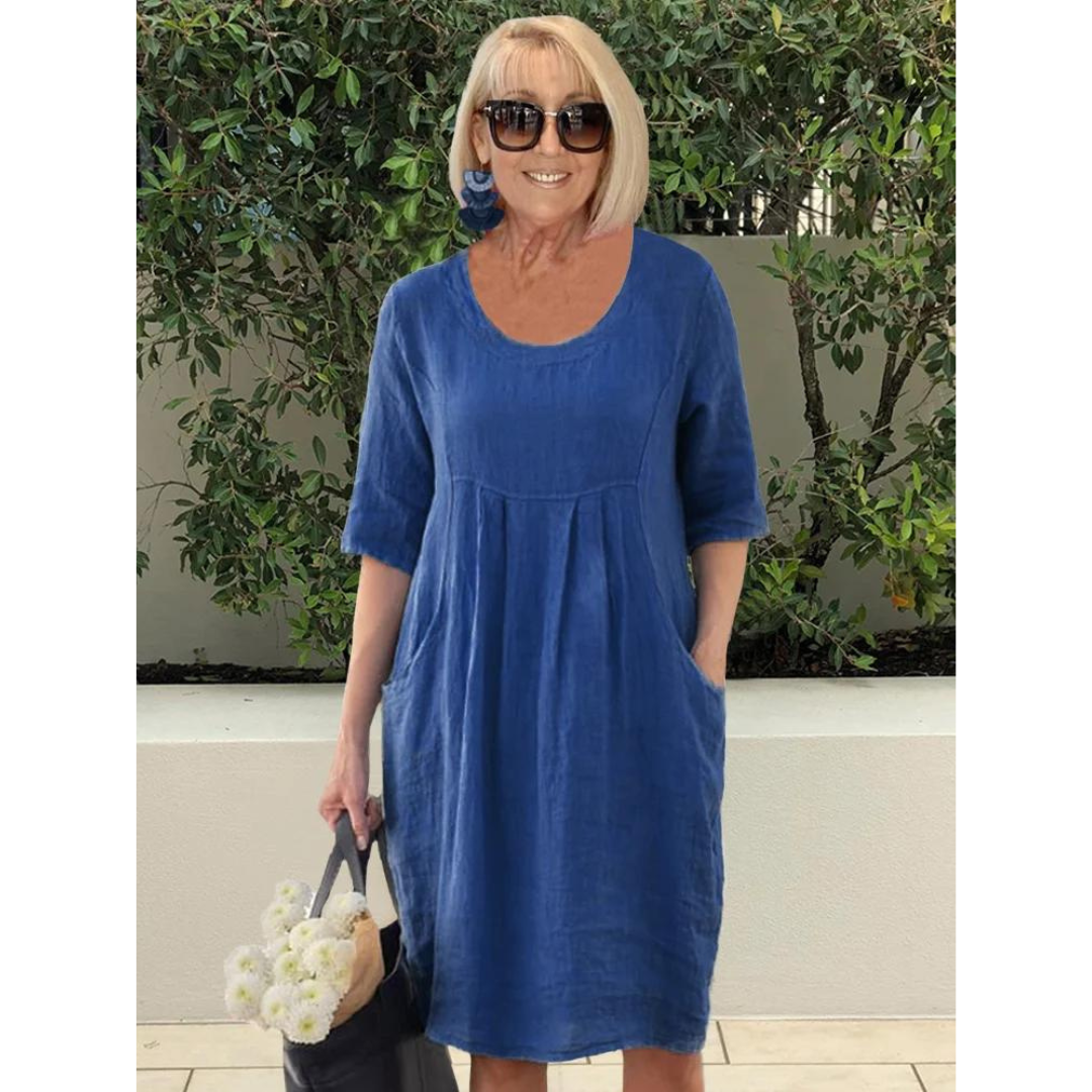 GABRIELLA SUMMER DRESS WITH POCKETS