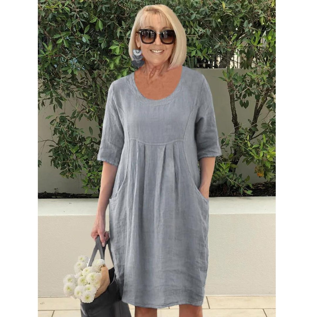 GABRIELLA SUMMER DRESS WITH POCKETS