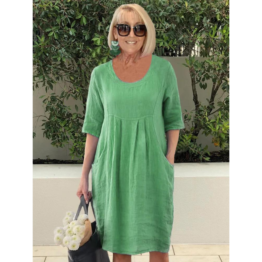 GABRIELLA SUMMER DRESS WITH POCKETS