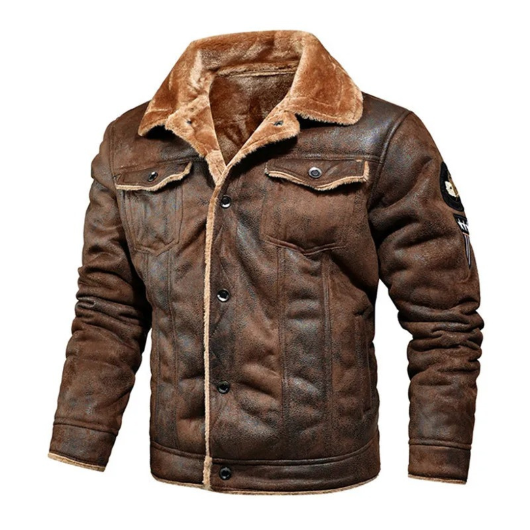 Randy | Warm Leather Jacket