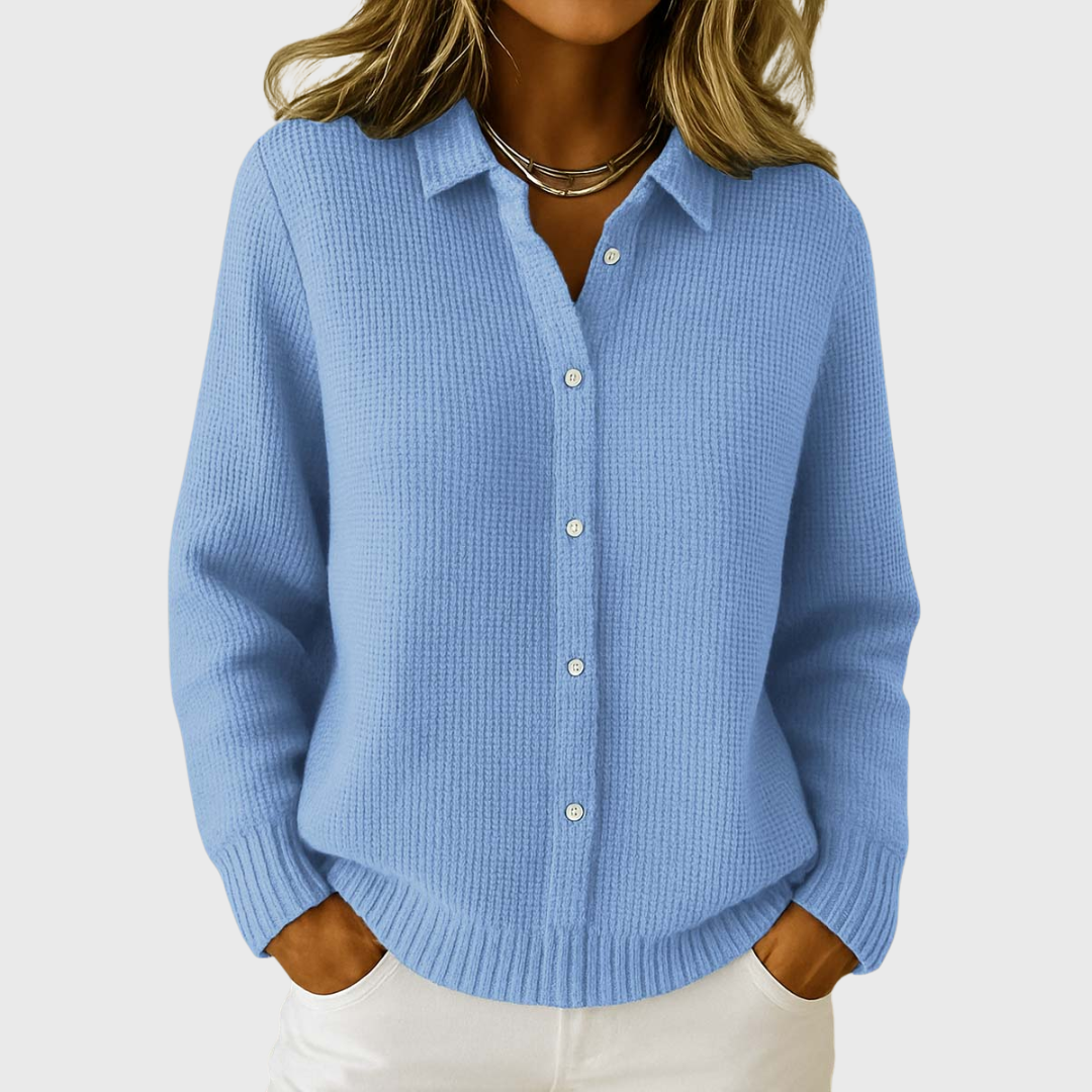 Elena | Soft Knit Classic Cardigan