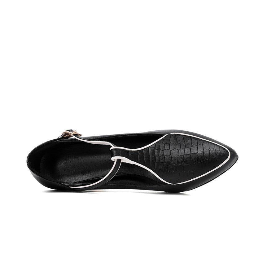 Aurora – T-Bar Jewel Pumps