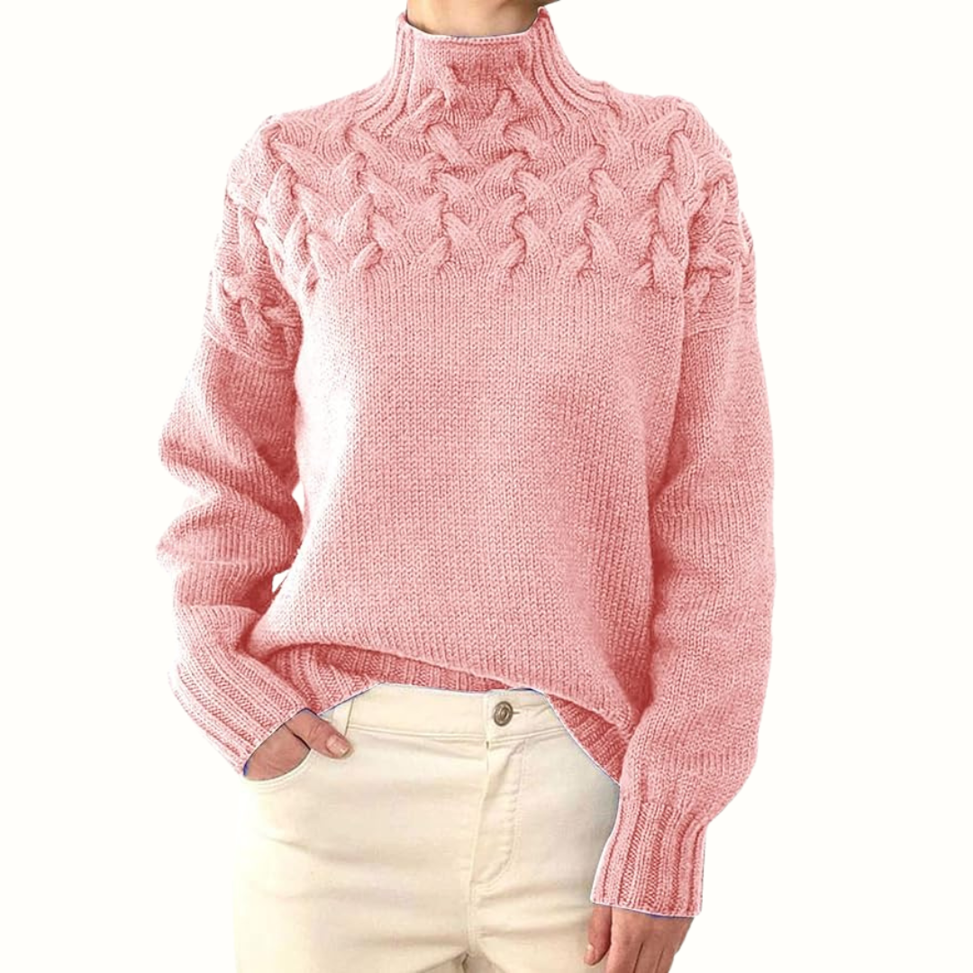 Loretta | Soft and Embracing High Neck Sweater