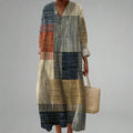 ABSTRACT IRIS DRESS