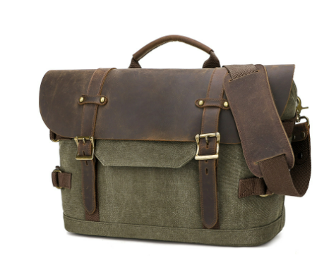 Trevor - Multi-Functional Canvas Shoulder Bag