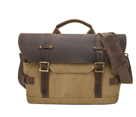 Trevor - Multi-Functional Canvas Shoulder Bag