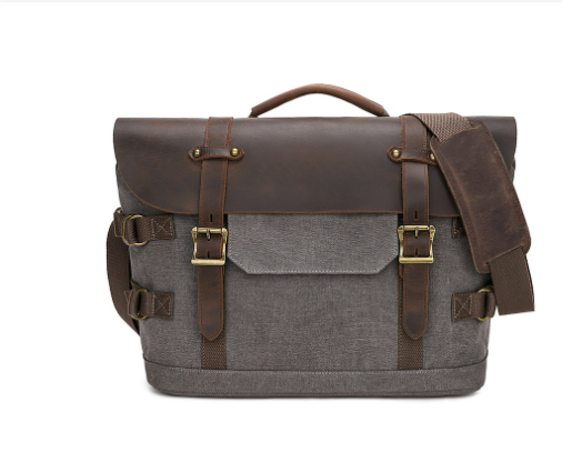 Trevor - Multi-Functional Canvas Shoulder Bag