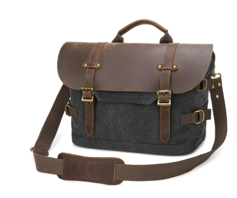Trevor - Multi-Functional Canvas Shoulder Bag