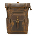 Larry - Men's Retro Leather Backpack
