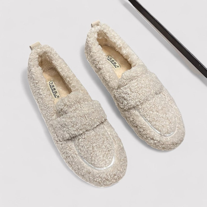 Clara | Women's Comfortable Fur Slippers
