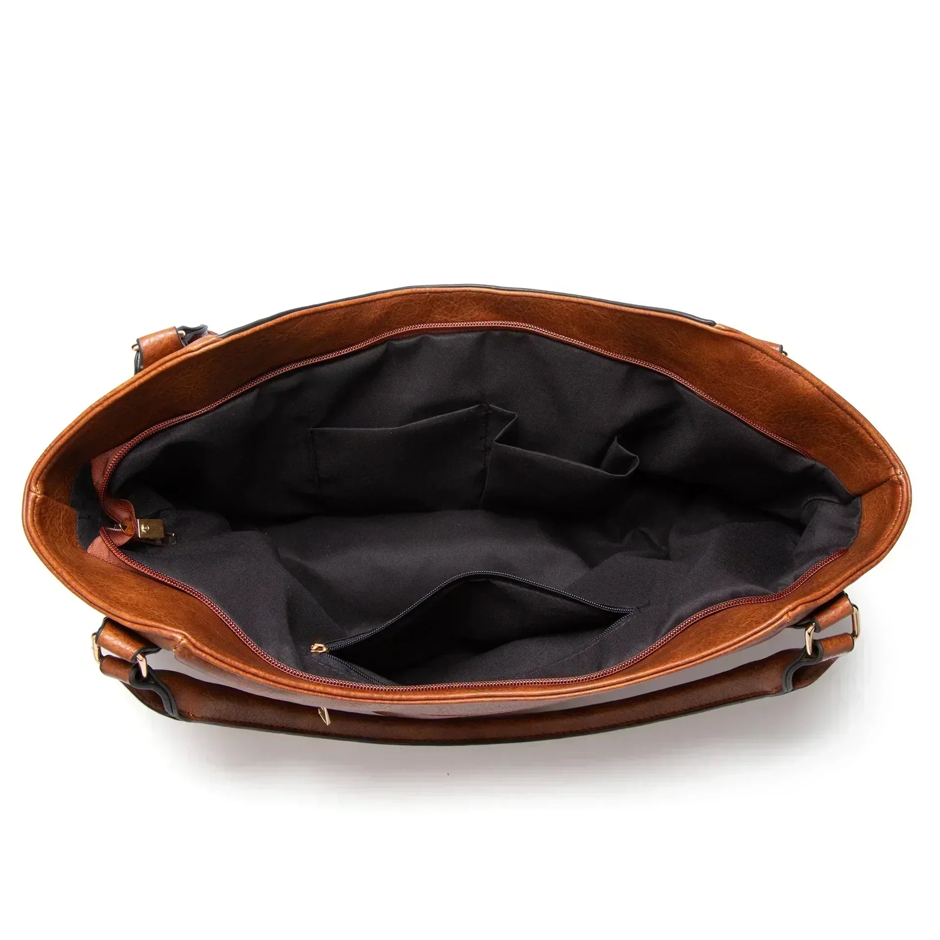 Nellie's Chic Sophistication | Leather Shoulder Bag
