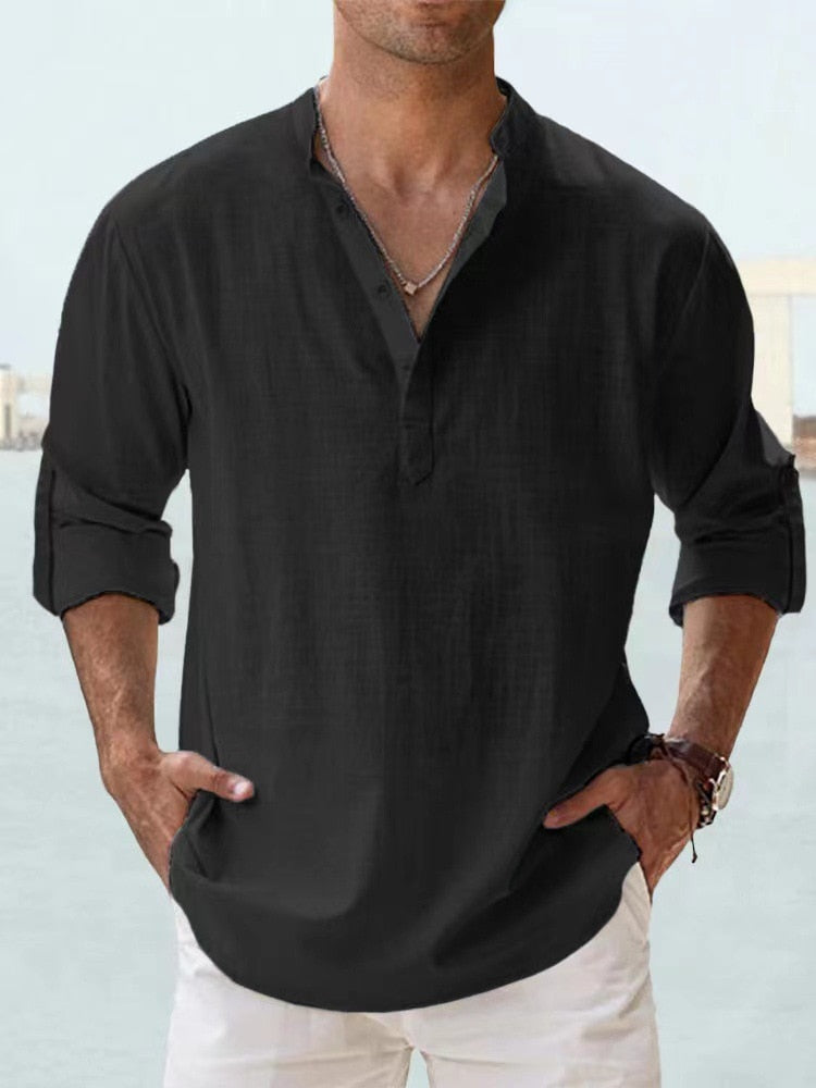 Sandro | Casual Linen Shirt