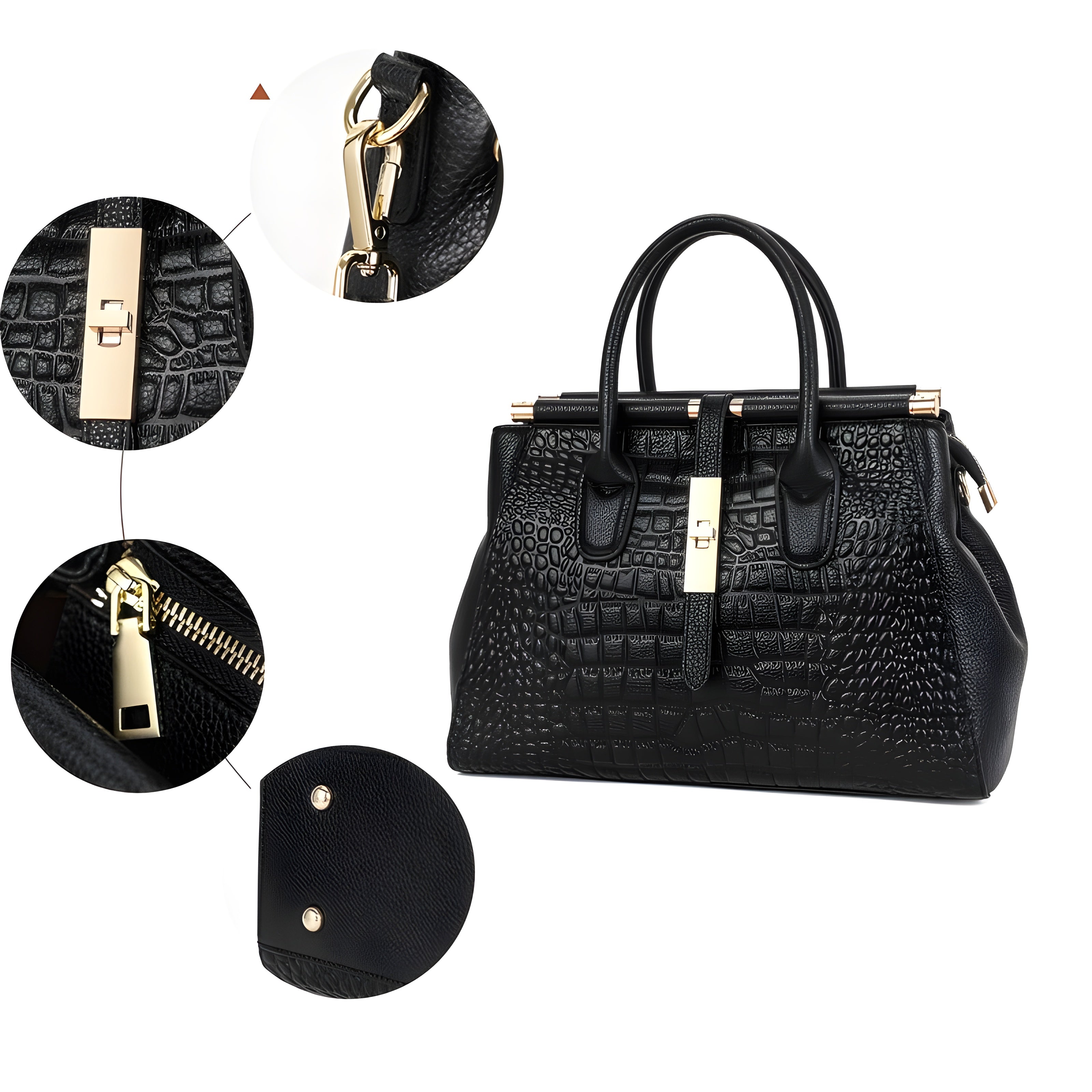 Evelina | Crocodile Bag