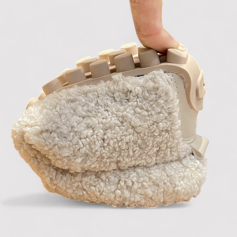 Clara | Women's Comfortable Fur Slippers