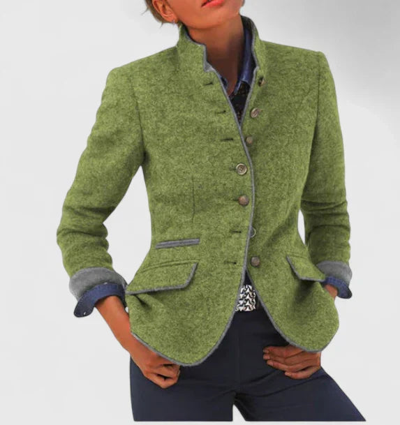 Margaret - Classic Blazer in Wool Blend