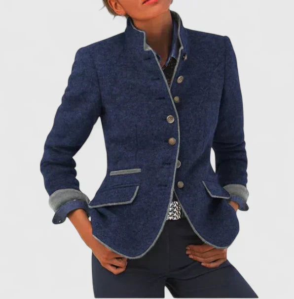 Margaret - Classic Blazer in Wool Blend
