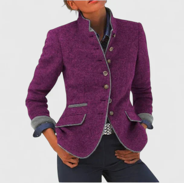 Margaret - Classic Blazer in Wool Blend