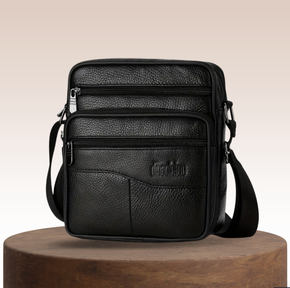 Carter - Leather Multi-Functional Shoulder Bag for Men