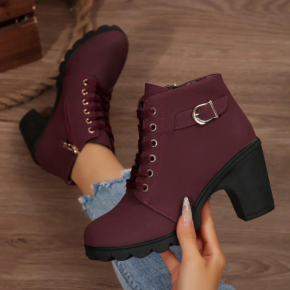 Monte-Claire™ Ankle Boots – Everyday Elegance & Comfort
