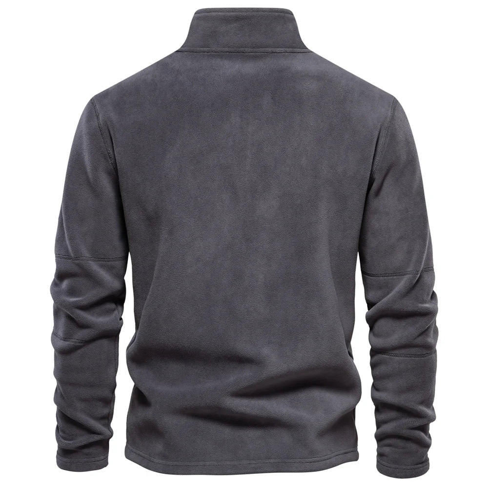 Emil | Heated fleece pullover with zipper