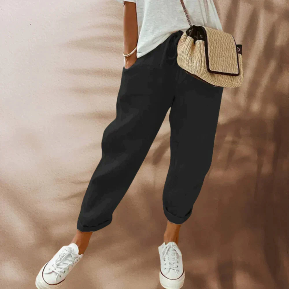 VALERIA | LIGHT LINEN PANTS