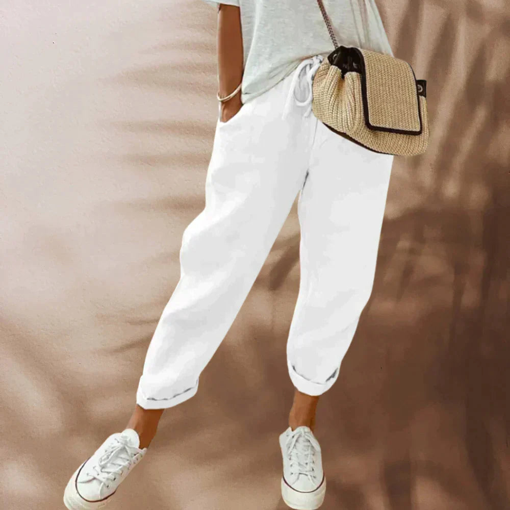 VALERIA | LIGHT LINEN PANTS