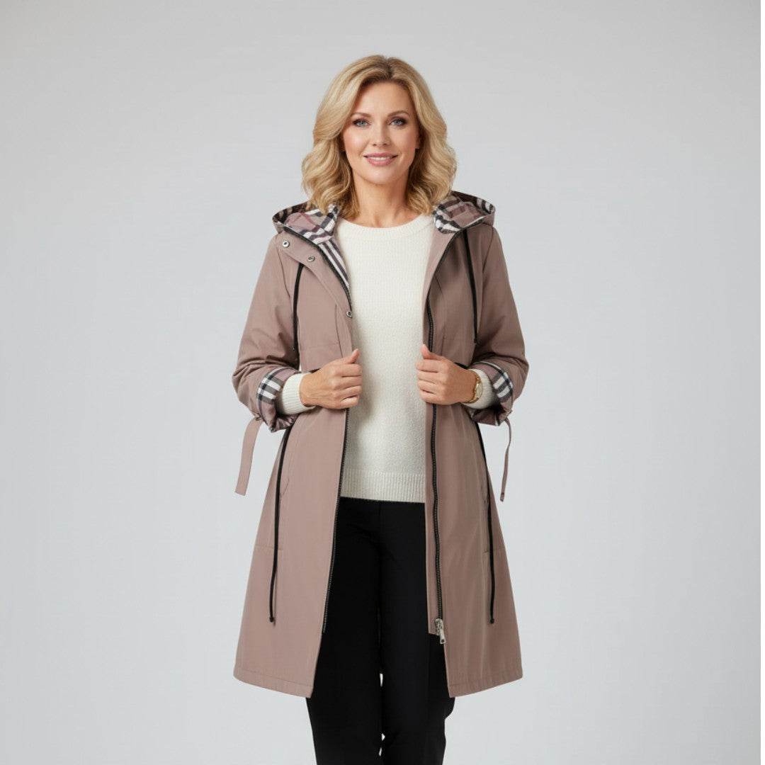 Orla - Waterproof and Windproof Coat with Zip