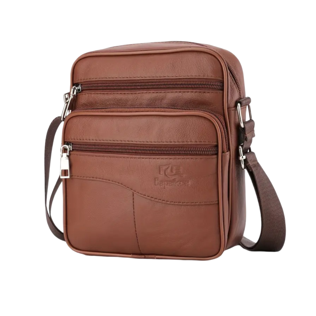 Carter - Leather Multi-Functional Shoulder Bag for Men