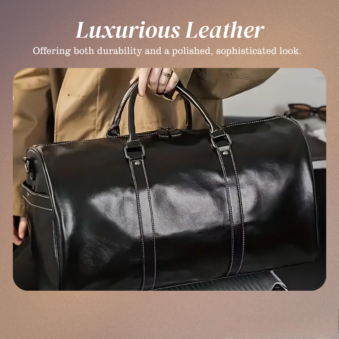Austin - Leather Weekend Travel Bag