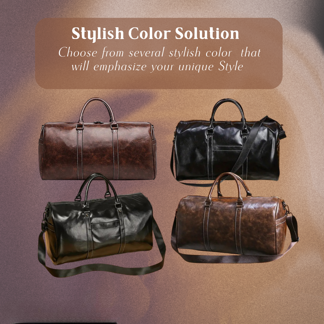 Austin - Leather Weekend Travel Bag