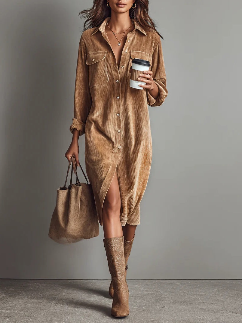 Elise | Soft Velvet Dress