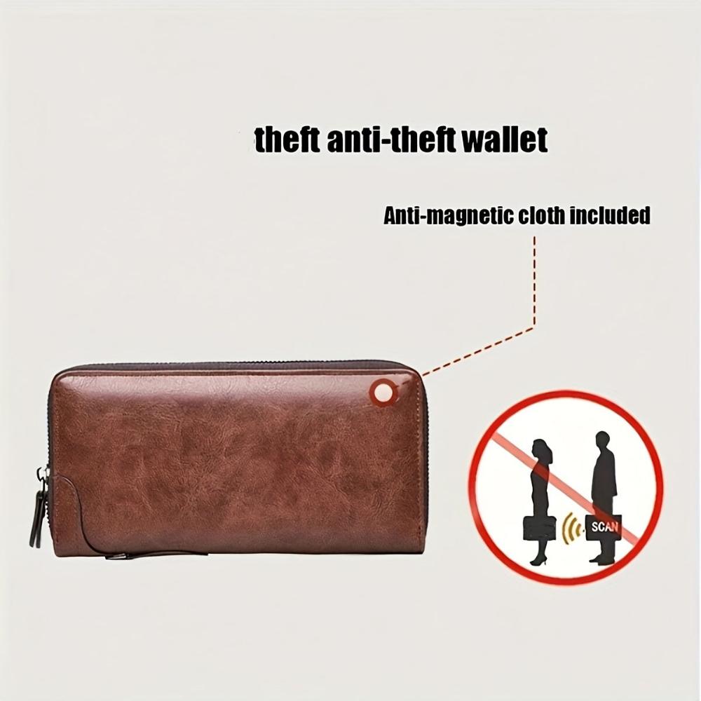 Holden RFID Zipper Wallet