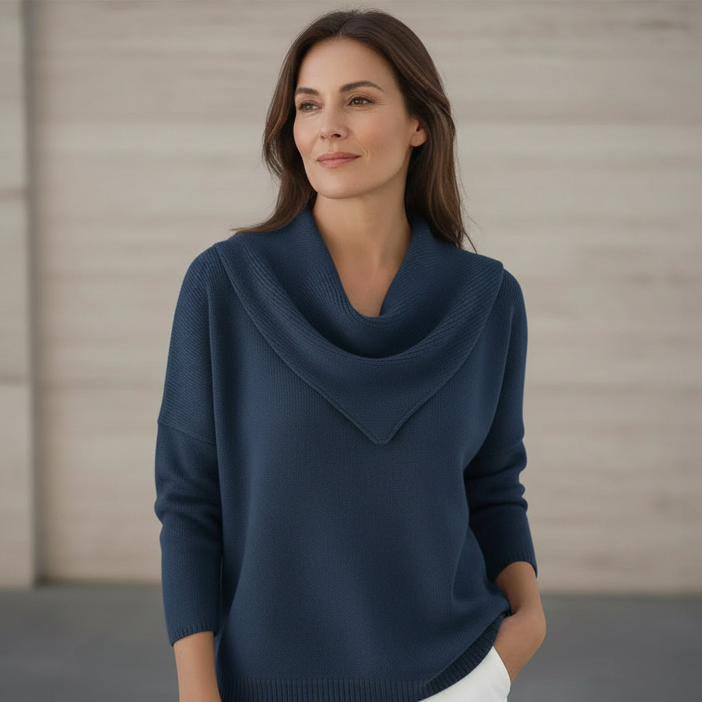 Liora | Warm Jumper with Soft Neckline