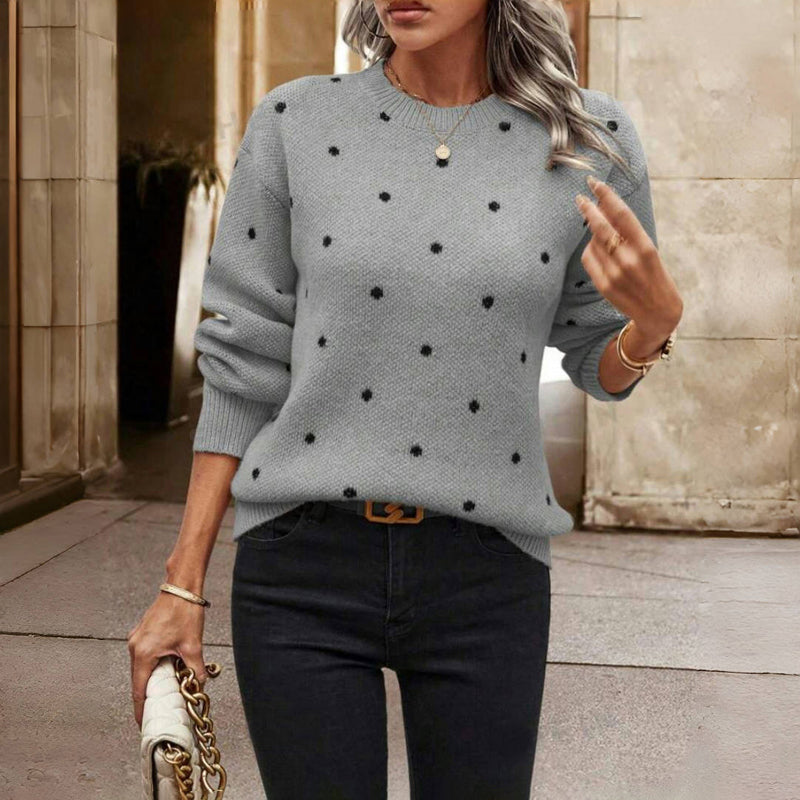 Clara | Small Polka Dot Knitwear