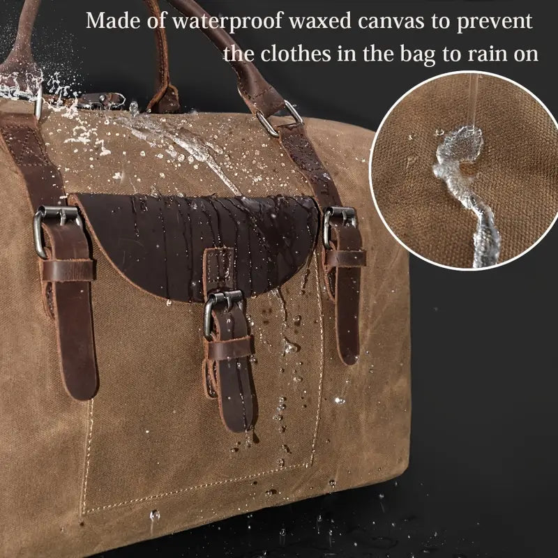 Stephen - Leather Weekend Travel Bag