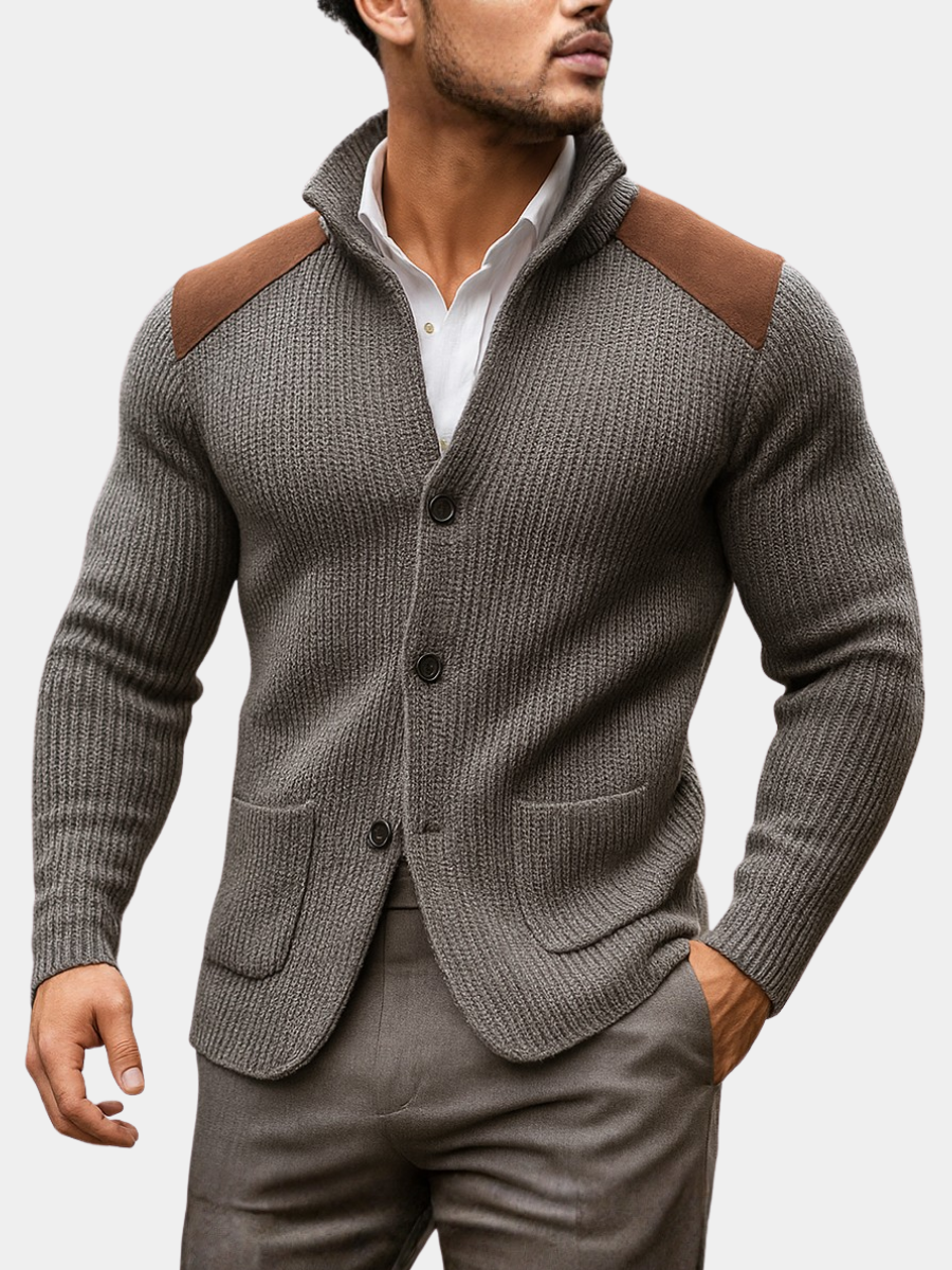 Dinis | Structured Knit Blazer