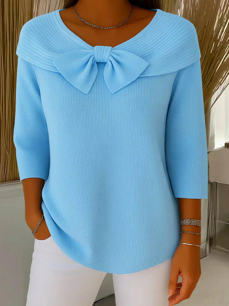 Clara | Stylish Blouse with Soft Knit