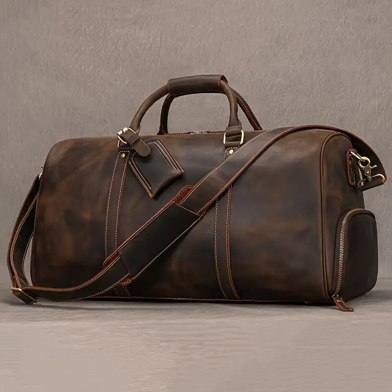 Joseph - Large Capacity Leather Travel Bag