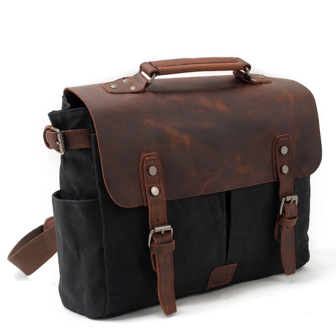 Alexander - Vintage Style Canvas Shoulder Bag