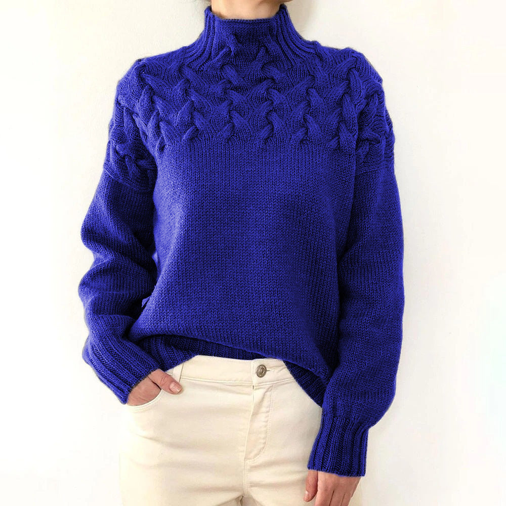 Loretta | Soft and Embracing High Neck Sweater