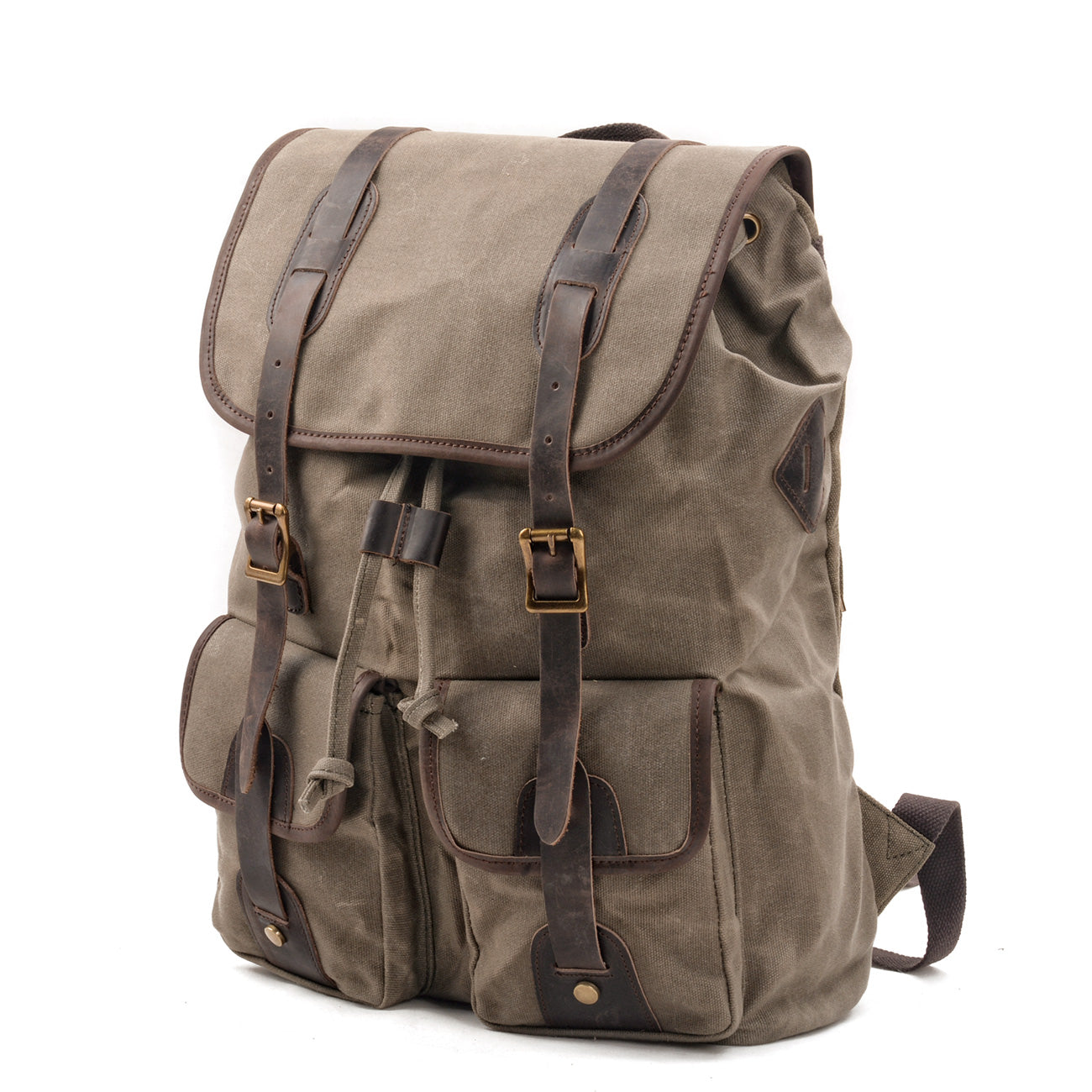 Marcus - Weighted Canvas Travel Backpack
