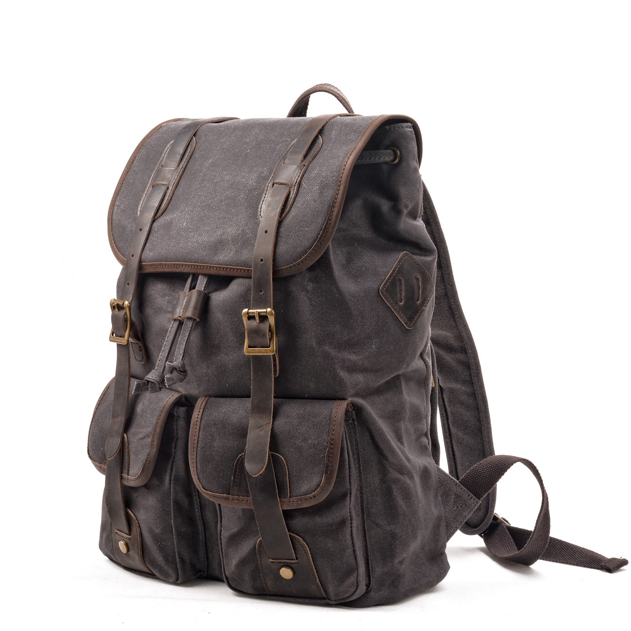 Marcus - Weighted Canvas Travel Backpack