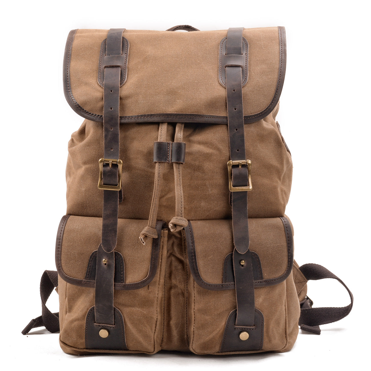 Marcus - Weighted Canvas Travel Backpack