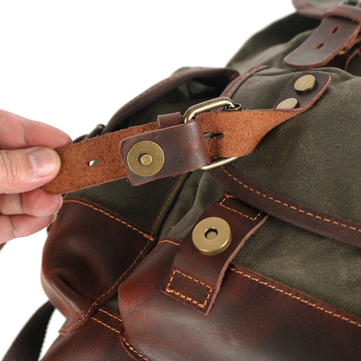 John - Ultra-Durable Canvas Mountaineer Backpack