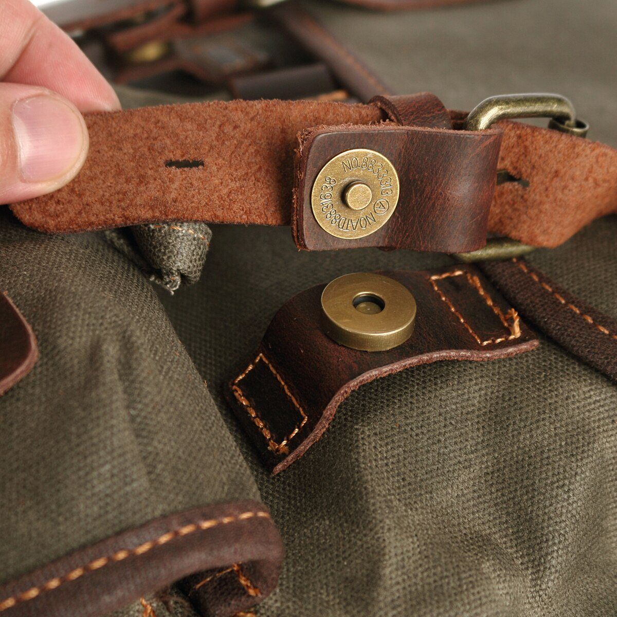 John - Ultra-Durable Canvas Mountaineer Backpack