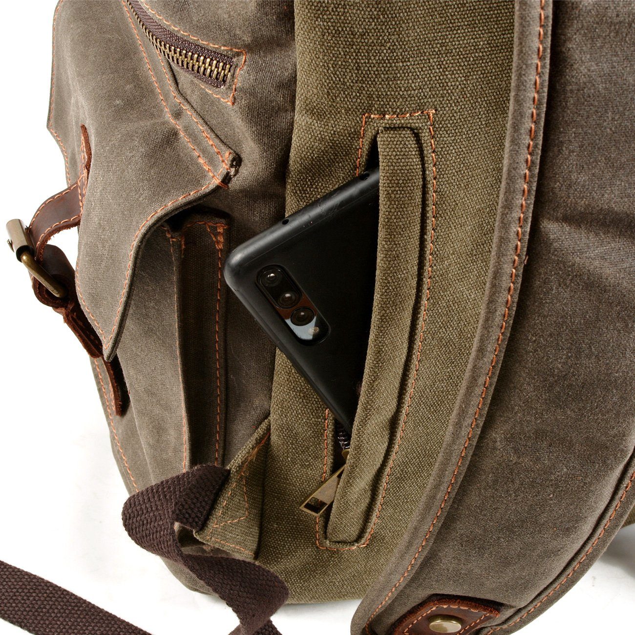 Brian - Canvas Large Capacity Backpack