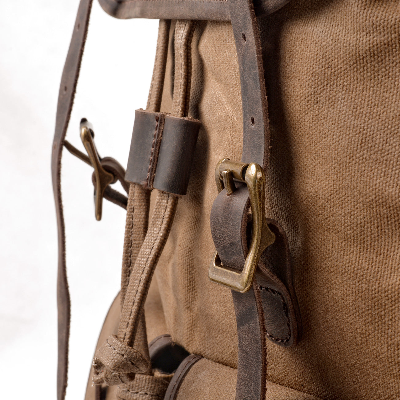 Marcus - Weighted Canvas Travel Backpack