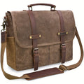 Brett - Large Capacity Waterproof Canvas Messenger Bag for Men
